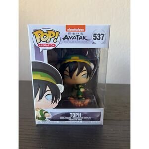 Toph Avatar Last Airbender Funko Pop #537 Nickelodeon Animation Cartoon Anime